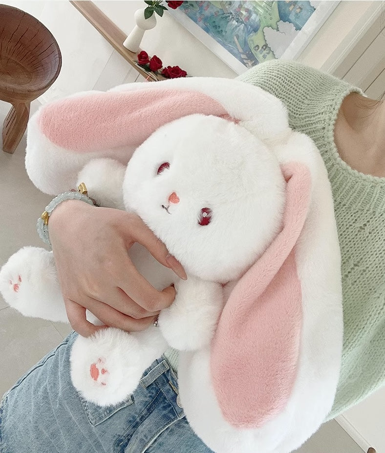 Reversible Cuddle Strawberry/Carrot Bunny