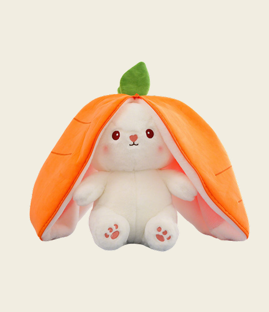 Reversible Cuddle Strawberry/Carrot Bunny